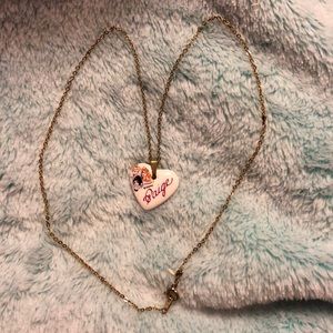 “Paige” heart pendant necklace